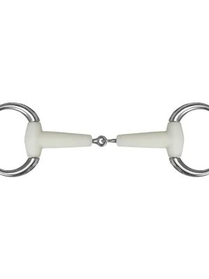 Happy Mouth Olivenkopfgebiss, 2 cm - Weiss Kostenfreie Lieferung