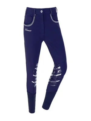 Harcour Reithose Beauty Kniegrip Damen - navy Saisonangebot