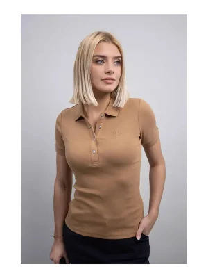 Harcour Poloshirt Poly Damen  - Iced Coffee Top-Preis