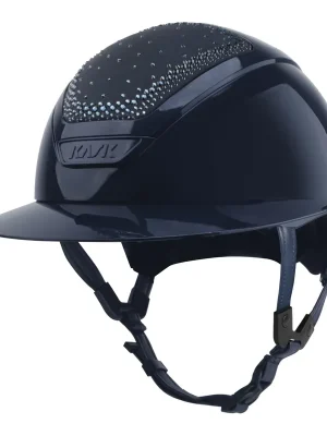 KASK Reithelm Star Lady Pure Shine Swarovski In-Out Montana  - Navy Preisreduziert