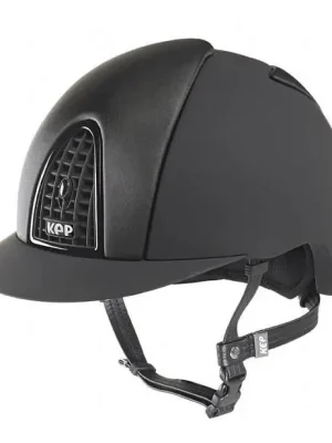 Kracherpreis KEP Reithelm Cromo Textile - schwarz/satin schwarz