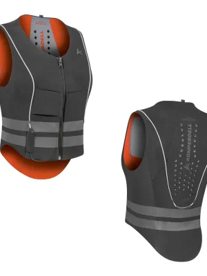 Komperdell Rückenprotektor Ballistic FlexFit High Visibility - black/graphite Kostenfreie Lieferung