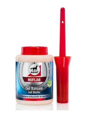 leovet Huflab Oel Balsam mit Biotin  - Rot Geprüft