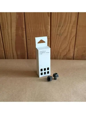 Markenware Rilewa Hohl-Schlagstollen 10er-Set - Schwarz