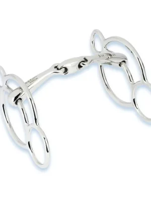 Beliebt Stübben 3-Ring Pessoatrense Easy Control doppelt gebrochen - Silber