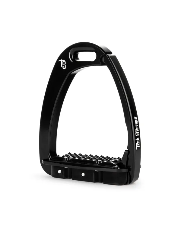 Tech Stirrups Sicherheitssteigbügel Venice Children - Schwarz/Schwarz Begrenztes Angebot