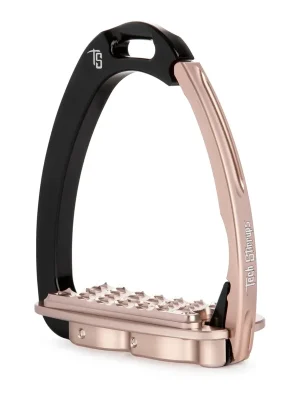 Mega-Angebot Tech Stirrups Sicherheitssteigbügel Venice EVO (Paar) - schwarz/rose gold