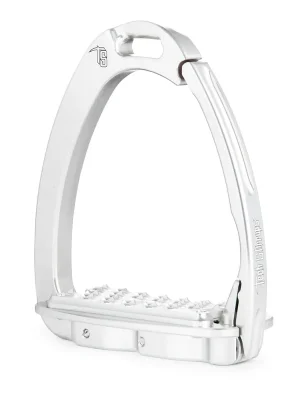 Tech Stirrups Sicherheitssteigbügel Venice Sloped Evo - Silver/Silver Sonderangebot