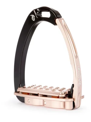 Jetzt Bestellen Tech Stirrups Sicherheitssteigbügel Venice Plus Evo - Schwarz/Rosegold