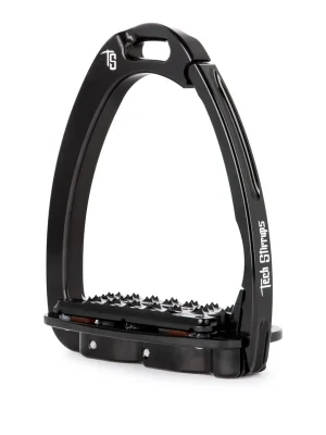 Tech Stirrups Sicherheitssteigbügel Venice Plus Evo - Schwarz/Schwarz Mega-Angebot