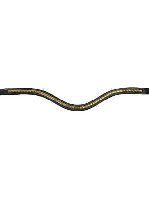 Dy'on Stirnband Brass Clincher geschwungen - schwarz Super-Preis