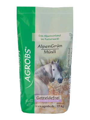 Geprüft Agrobs AlpenGrün Müsli - Natural
