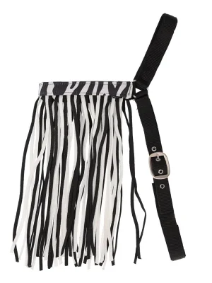 Begrenztes Angebot QHP Fliegenfransen extra - Zebra
