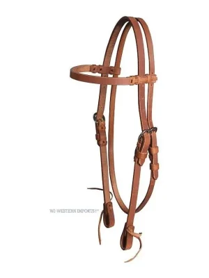 Zertifiziert Western Imports Westernzaum Eco-Line - Braun
