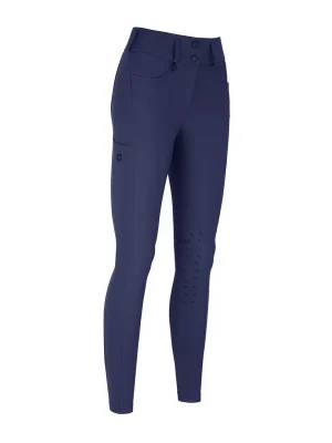 Begrenztes Angebot Pikeur Reithose Amia GripTec Kniebesatz  - Night Blue