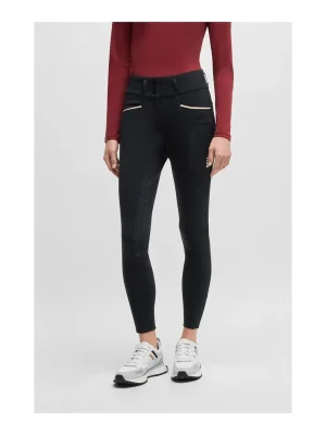 BOSS Equestrian Reithose Hailey Highwaist Vollbesatz - Sky Captain Billig