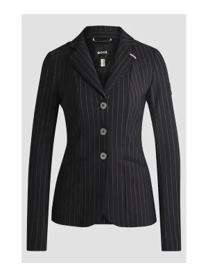 Markenprodukt BOSS Equestrian Turnierjacket Anna Damen - Pinstripes Black