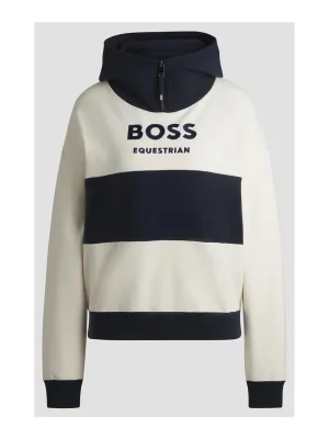 BOSS Equestrian Hoodie Faye - Sky Captain Garantierte Lieferung