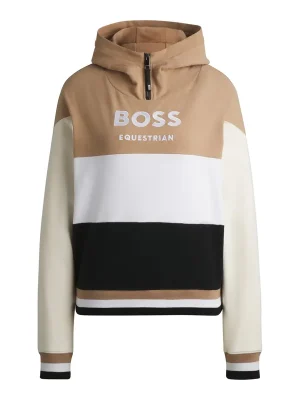Sofort Bestellen BOSS Equestrian Hoodie Faye - Camel