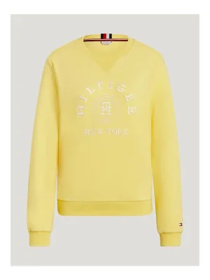 Abverkauf Tommy Hilfiger Equestrian Sweatshirt Evans Damen - Citronella