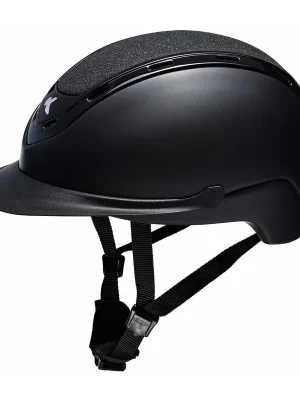 Gratis Versand KED Reithelm NOMIC 552 - Black Matt Dark Shine