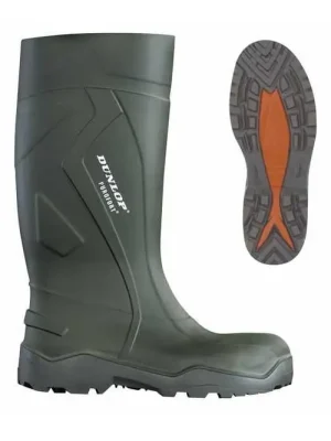 Dunlop Sicherheitsstiefel Dunlop Purofort Plus S5 - Grün Super-Preis