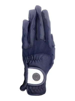 Bestpreis Soulhorse Reithandschuh "Feel the Glamour" - Navy