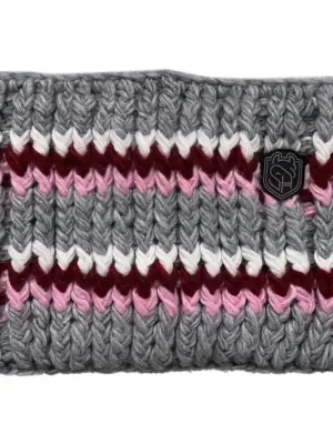 Billig Soulhorse Loop Equestfan gestrickt - Grey/Rose