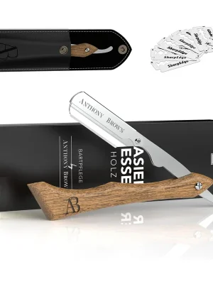 Anthony Brown Rasiermesser Holz - Silber Jetzt Kaufen