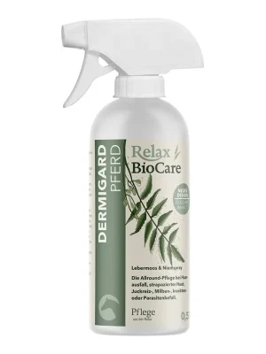 Relax Biocare Dermigard für Pferde Lebermoos & Niem - Weiss Ausverkauf