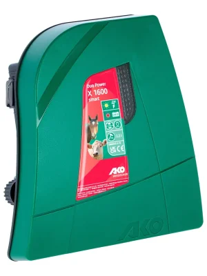 AKO Duo Power X1600 smart Weidezaungerät - Grün Versand Am Gleichen Tag