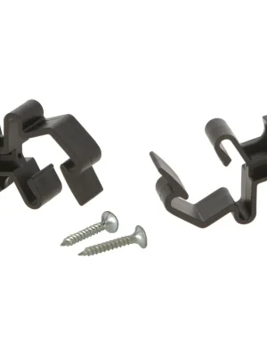 Abverkauf AKO T-Pfosten Universalclip Set - Schwarz
