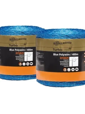Aktuell Gallagher Duopack TurboLine Litze Blau - Glacier-deepsea