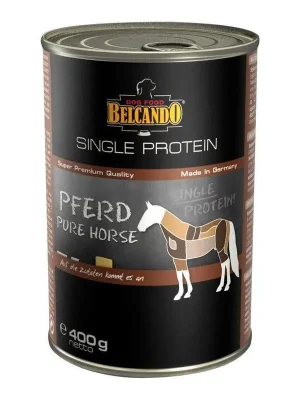 Mega-Angebot BELCANDO Pferd Nassfutter Sortenrein ohne künstlich Zusätze Dose 400 g - Natur
