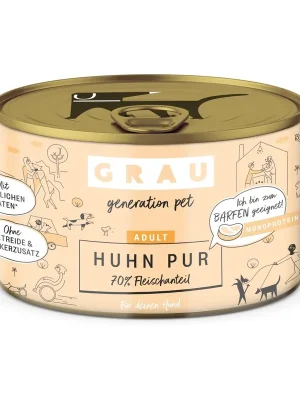 Kostenfreie Lieferung Grau - Generation Pet Nassfutter Huhn Pur - Natur