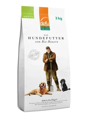 Sichere Zahlung defu Bio Premium Trockenfutter Adult Geflügel - Natur