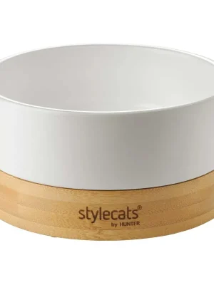 Stylecats by Hunter Keramik-Katzennapf Belbo - Weiss Finale Aktion
