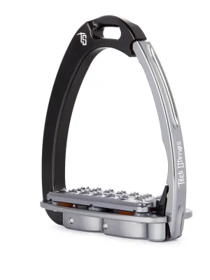 Preis Gesenkt Tech Stirrups Sicherheitssteigbügel Venice Plus Evo - Schwarz/Titanium