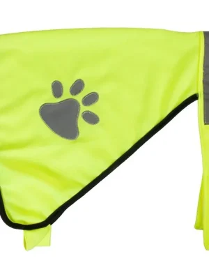 TRIXIE Night Walk Sicherheitsweste für Hunde - gelb Nur Für Kurze Zeit