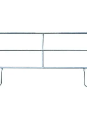 Hauptner Weidepanel 3-rohrig - Grau Nur Für Kurze Zeit