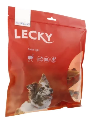 Sofort Bestellen LECKY Duros (light) Kauartikel vom Strauss - Braun