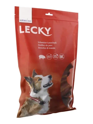 Billig LECKY Schweine-Lauscherli Kauartikel Schweineohren - Braun