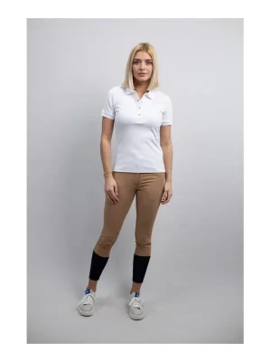 Harcour Reithose Boogie Vollgrip Damen - Iced Coffee Zertifiziert