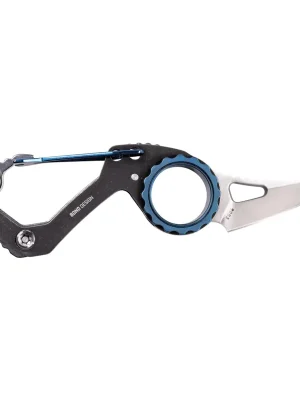 Top-Seller CRKT Compano™ Carabiner - EDC Klappmesser - Braun