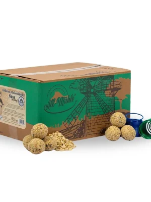 Lyra Pet Meisenknödel aus der ALB-MÜHLE ohne Netz Vollkorn & Nuss + 2 Spender Geprüft
