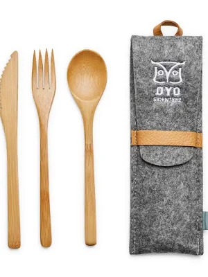 Øyo TURTAGRØ - Holzbesteck Set (3 Teilig) Begrenztes Angebot