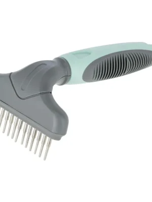 Kerbl Pet Entwirrungsstriegel einreihig - Mint/Grau Must-Have