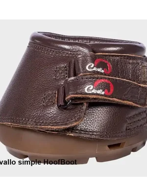 Cavallo Horse & Rider Hufschuhe Hufschuhe Simple Regular (Paar) - braun Direkt Vom Hersteller