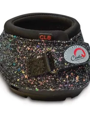 Cavallo Horse & Rider Hufschuhe Hufschuhe Cute Little Boot Bling Regular (Paar) - schwarz Versand Am Gleichen Tag