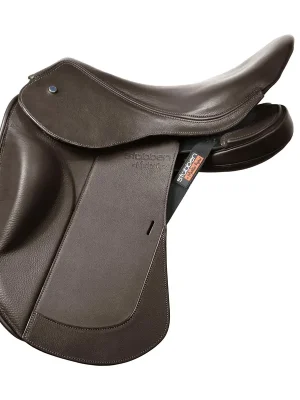 Neu Stübben REVsport Sattel mit Sattelblatt 17,5" Sattelblatt Dressur - Ebony